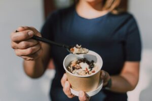 spoonful of an oatmeal